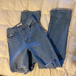 Vibrant high rise jeans